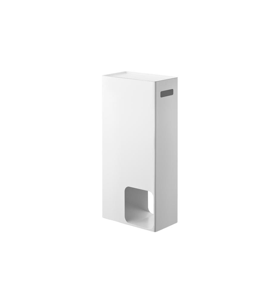 YAMAZAKI - Toilettenpapierhalter Tower gross 48 cm, Weiss