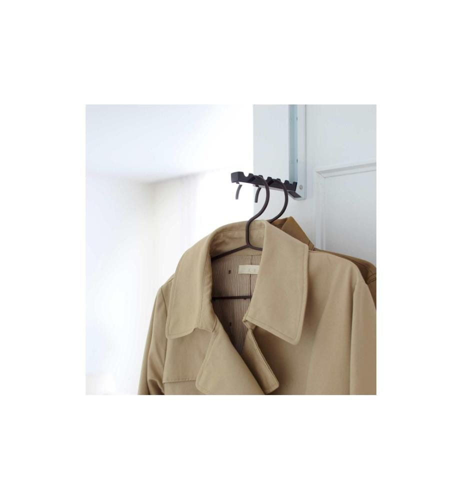 YAMAZAKI - Accroche-porte Smart Noir/Blanc