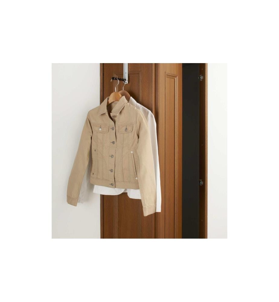 YAMAZAKI - Accroche-porte Smart Noir/Blanc