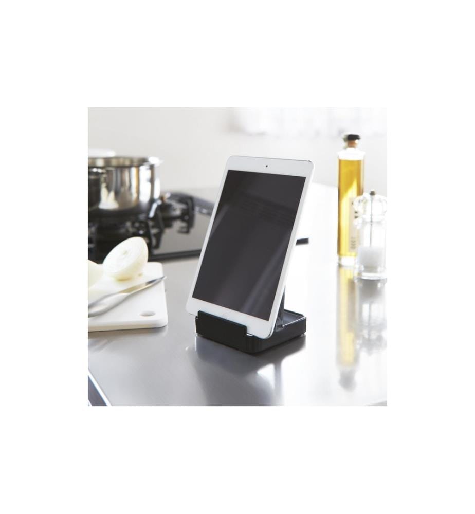 YAMAZAKI - Couvercle et Supports de casserole Tower Noir