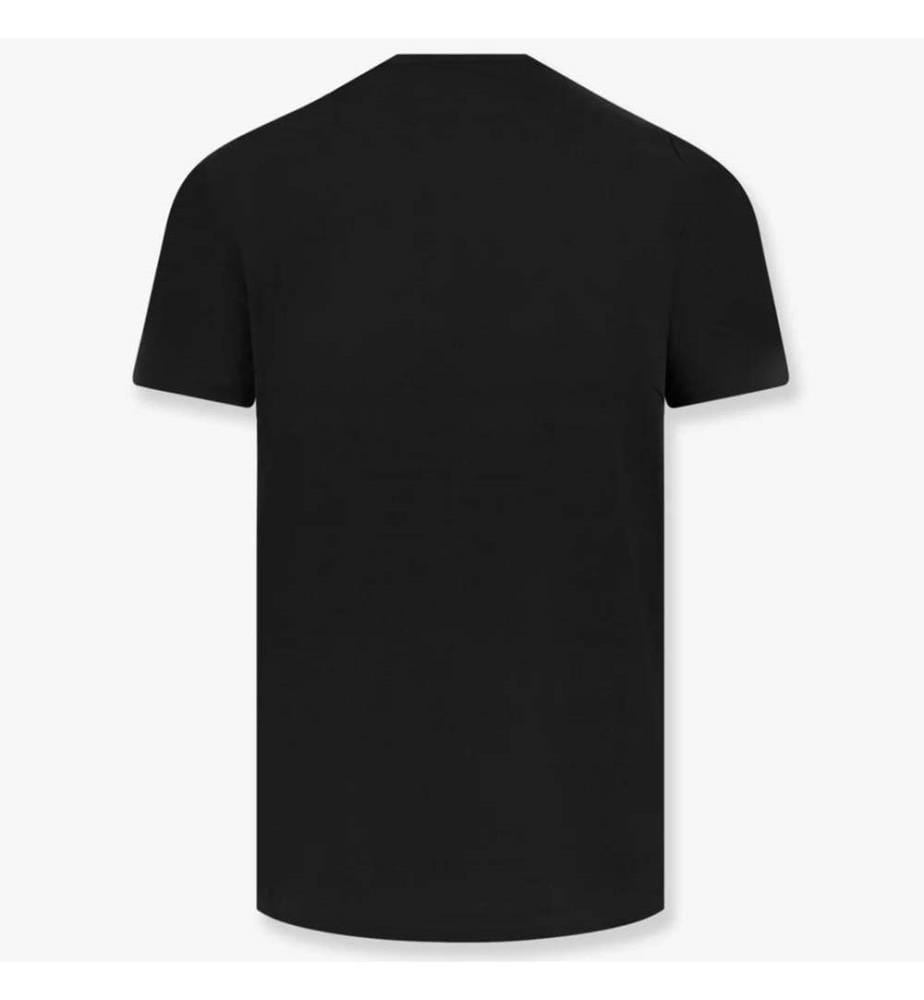 Baumwoll-T-Shirt - Schwarz