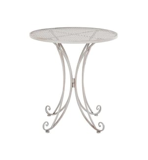 Outdoor Bistrotisch CILENTO 71 cm 71 cm Metall Grau