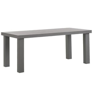 Gartentisch TARANTO 180 cm 90 cm Beton Grau