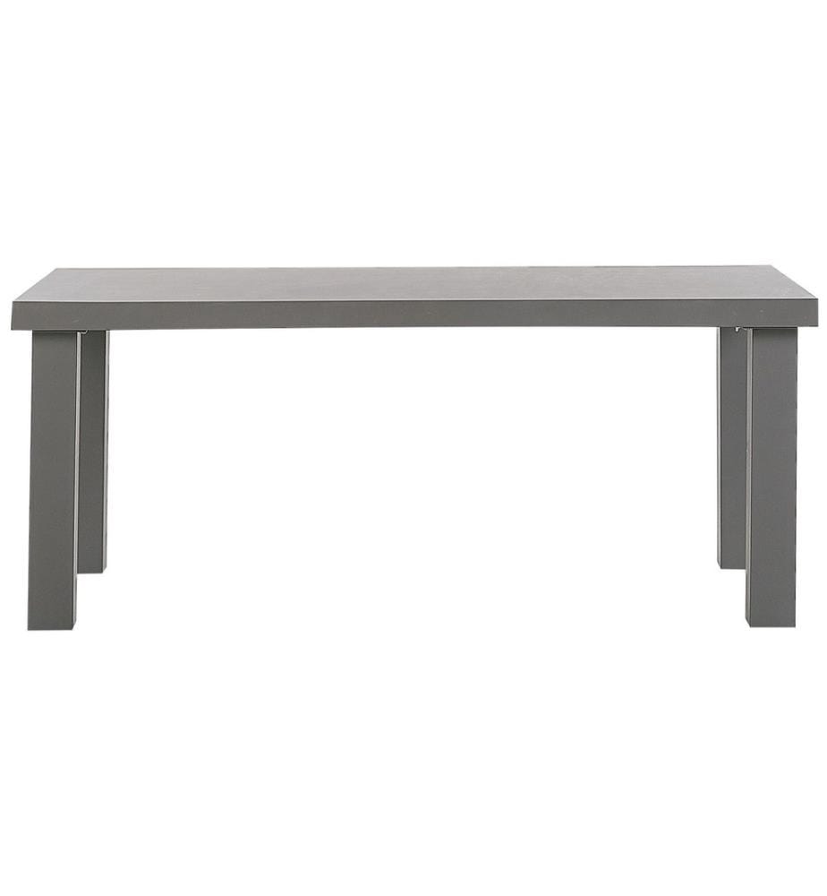 Gartentisch TARANTO 180 cm 90 cm Beton Grau