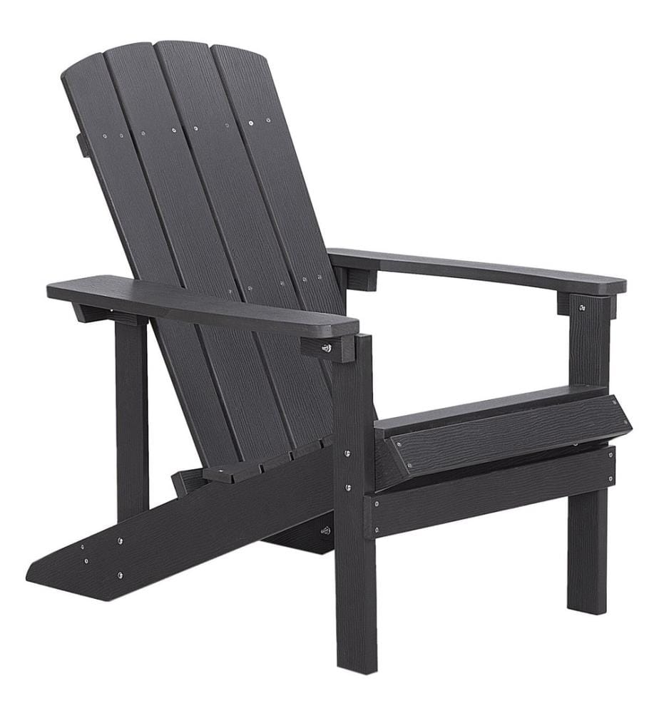 Chaise de jardin ADIRONDACK Gris foncé