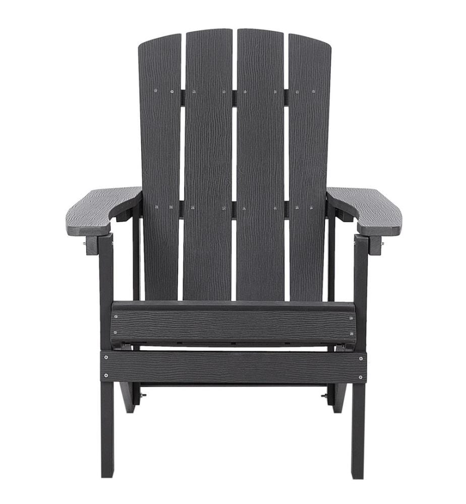 Chaise de jardin ADIRONDACK Gris foncé