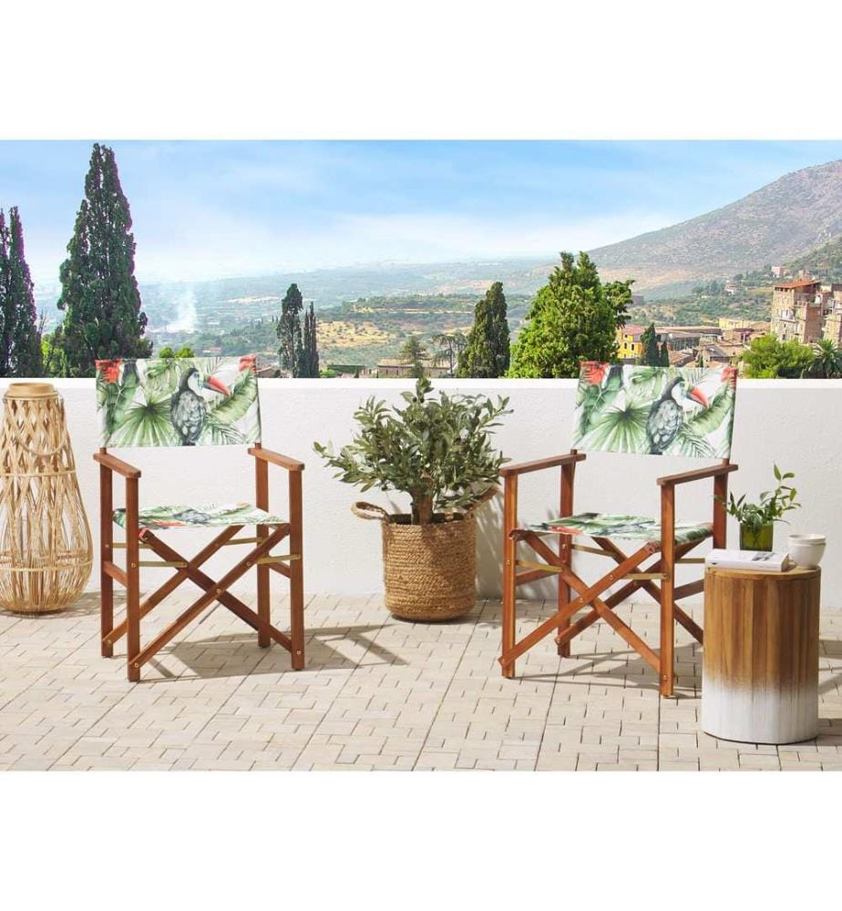Ersatzstoff für Gartenstühle 2er Set CINE Grün