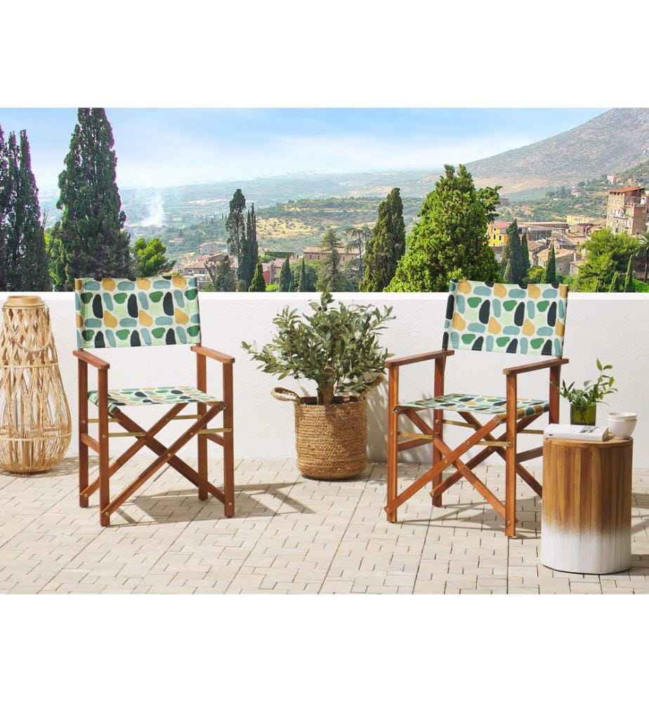 Ersatzstoff für Gartenstühle 2er Set CINE Bunt