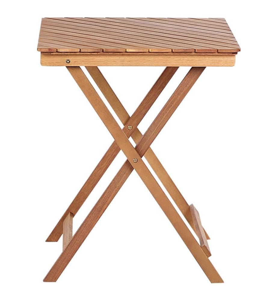 Bistro Set klappbar ARDORE Eukalyptusholz Braun