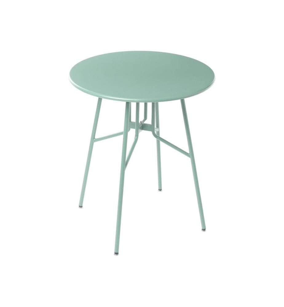 Table bistrot TALTAL 64 cm 64 cm Métal Vert clair