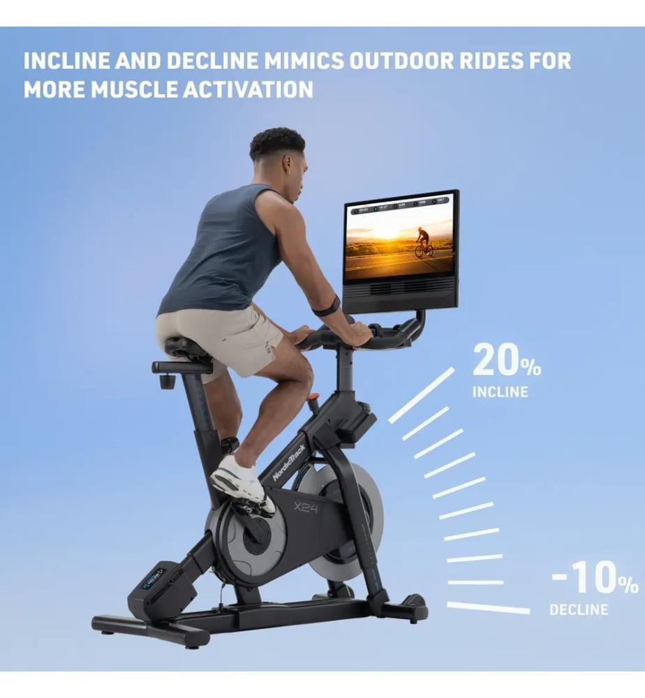 Heimtrainer X24 Bike - Schwarz