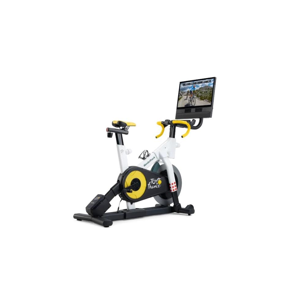 Heimtrainer TDF25 - Weiss, Gelb und Schwarz