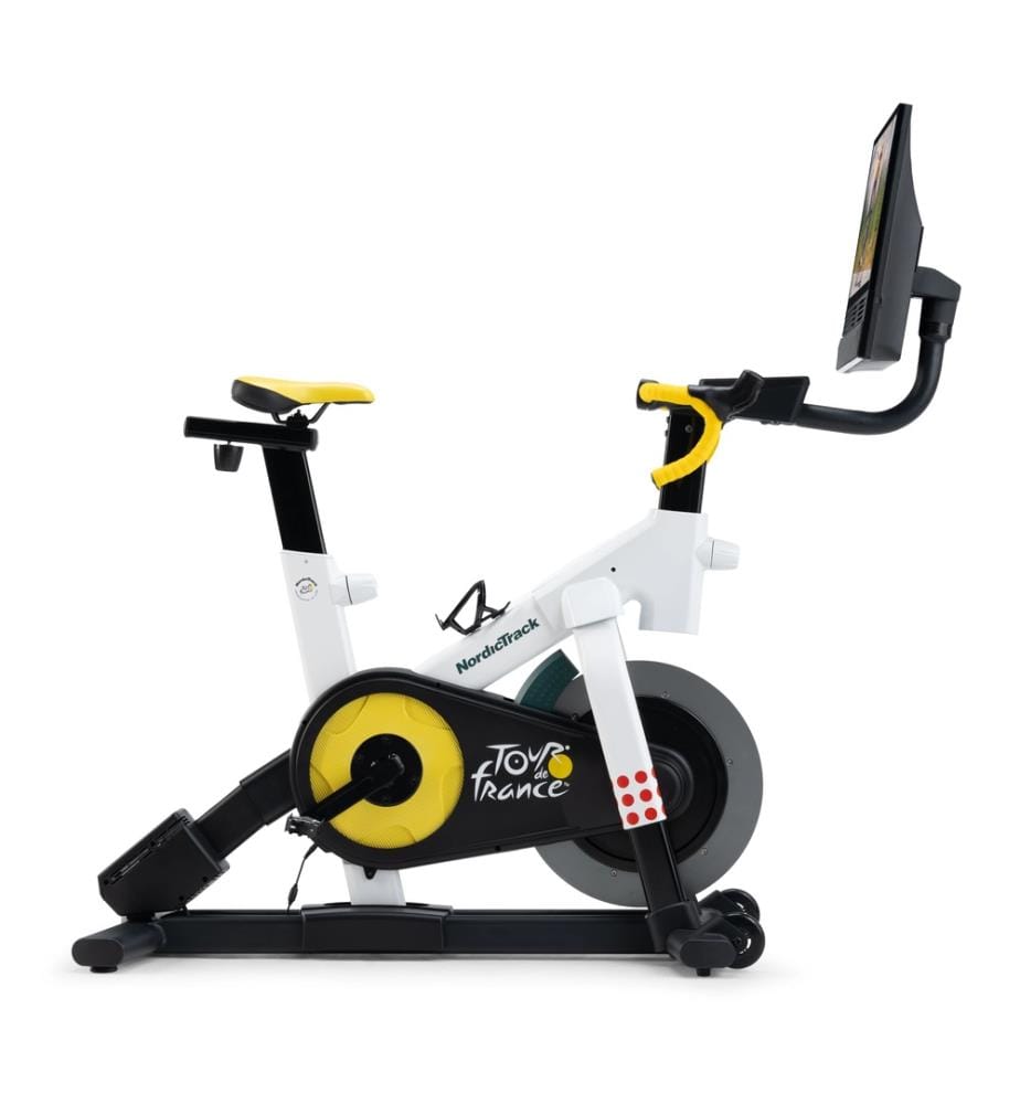 Heimtrainer TDF25 - Weiss, Gelb und Schwarz