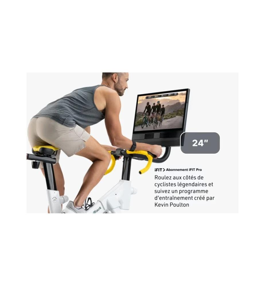 Heimtrainer TDF25 - Weiss, Gelb und Schwarz