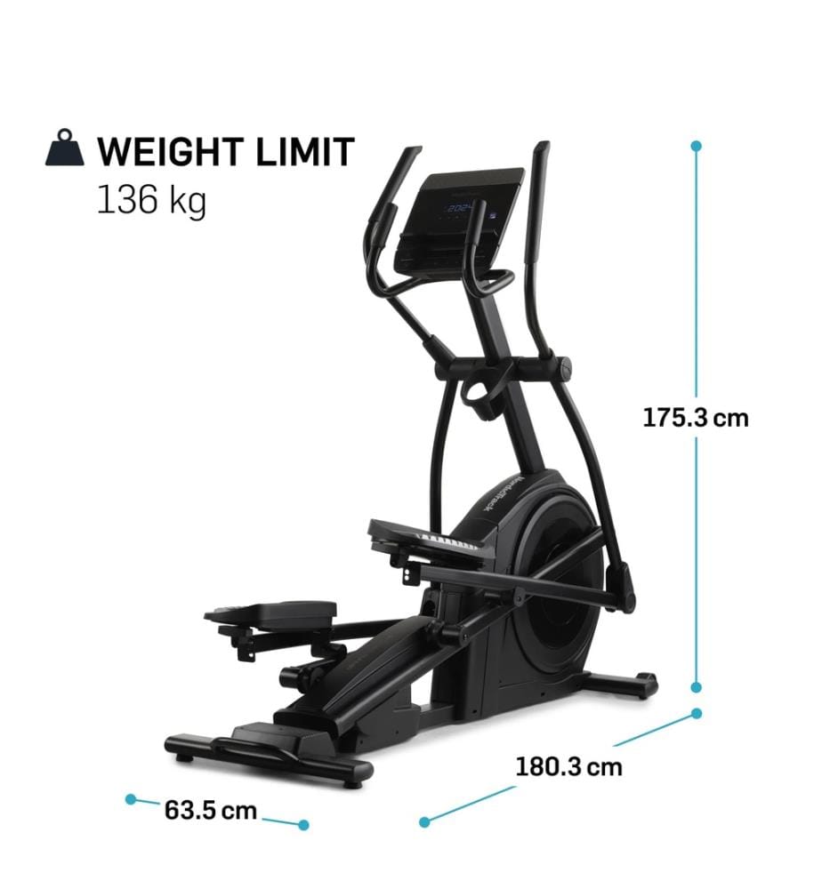 Ellipsentrainer Airglide LE - Schwarz