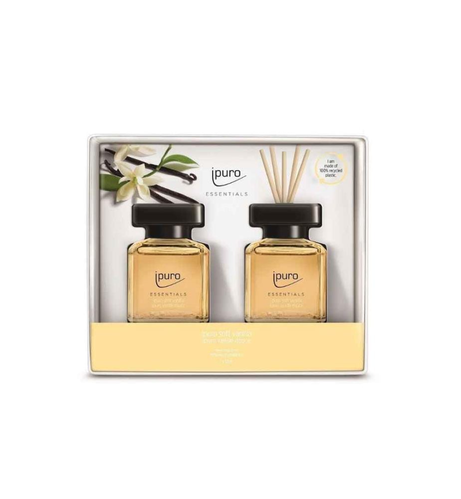 IPURO - Bâtonnets parfumés Set Soft Vanilla 2 x 50 ml