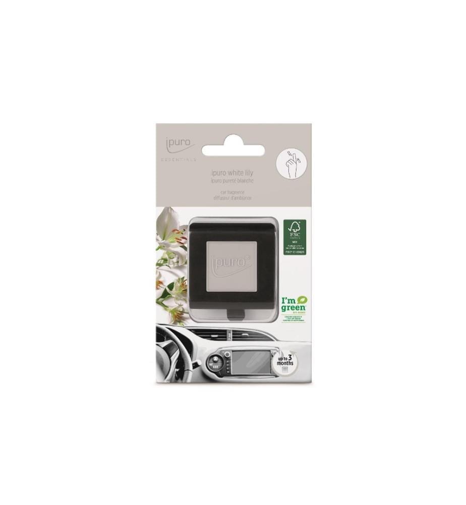 IPURO - Désodorisant pour voiture lys blanc