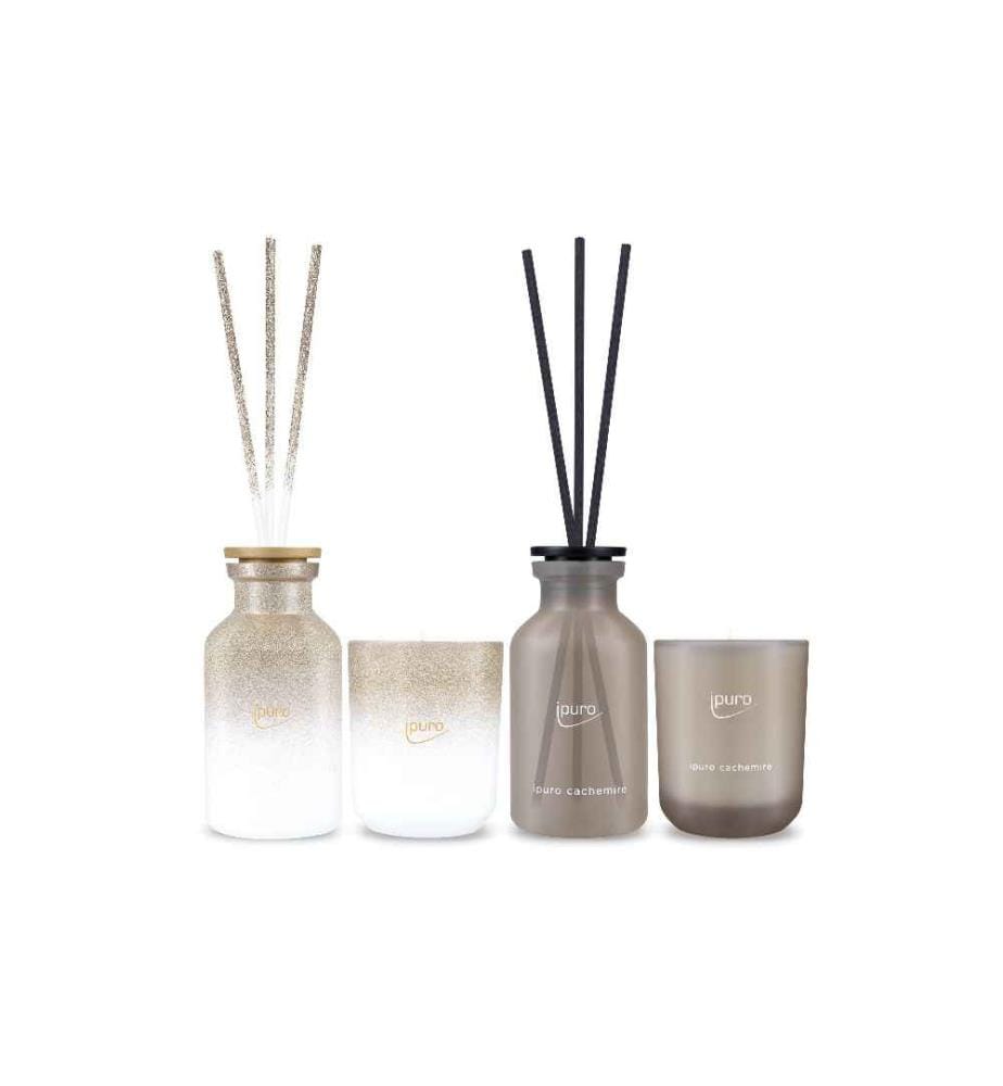 IPURO - Bâtonnets parfumés Set de l'avent Warm Glamour & Cachemire 2 x 50 ml