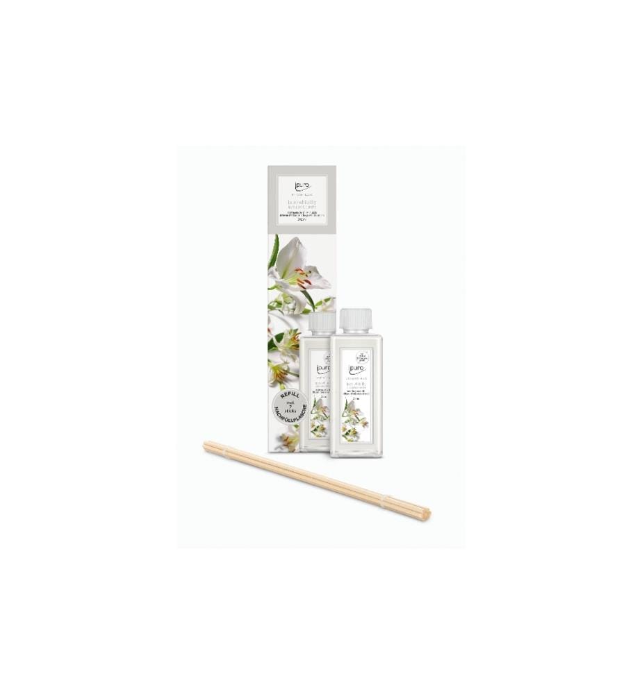 IPURO - Duftstäbchen Refill White Lily mit Stäbchen 200 ml
