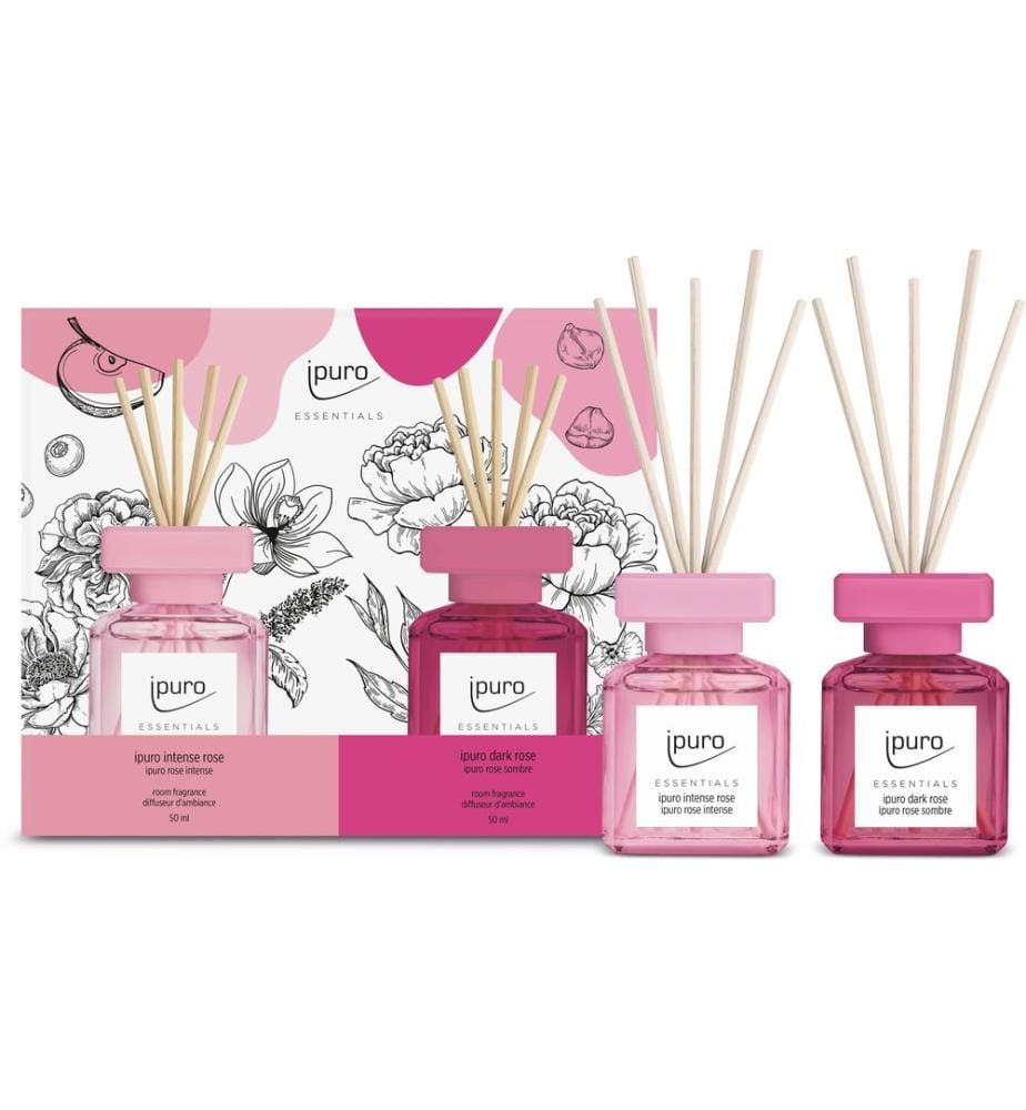 IPURO - Duftstäbchen Geschenkset Intense und Dark rose 100 ml