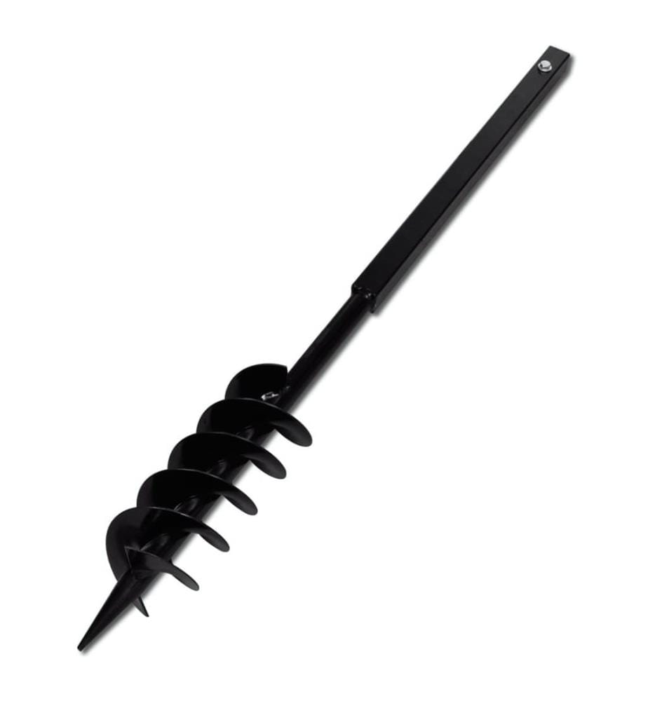 Bohrer mit Griff 100 mm Doppelspirale Schwarz