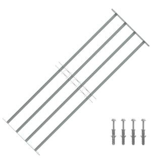 Grille réglable de sécurité de fenêtres et 4 barres 1000-1500mm