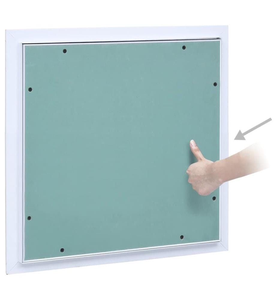 Revisionsklappe mit Aluminium-Rahmen und GK-Einlage 300x300 mm