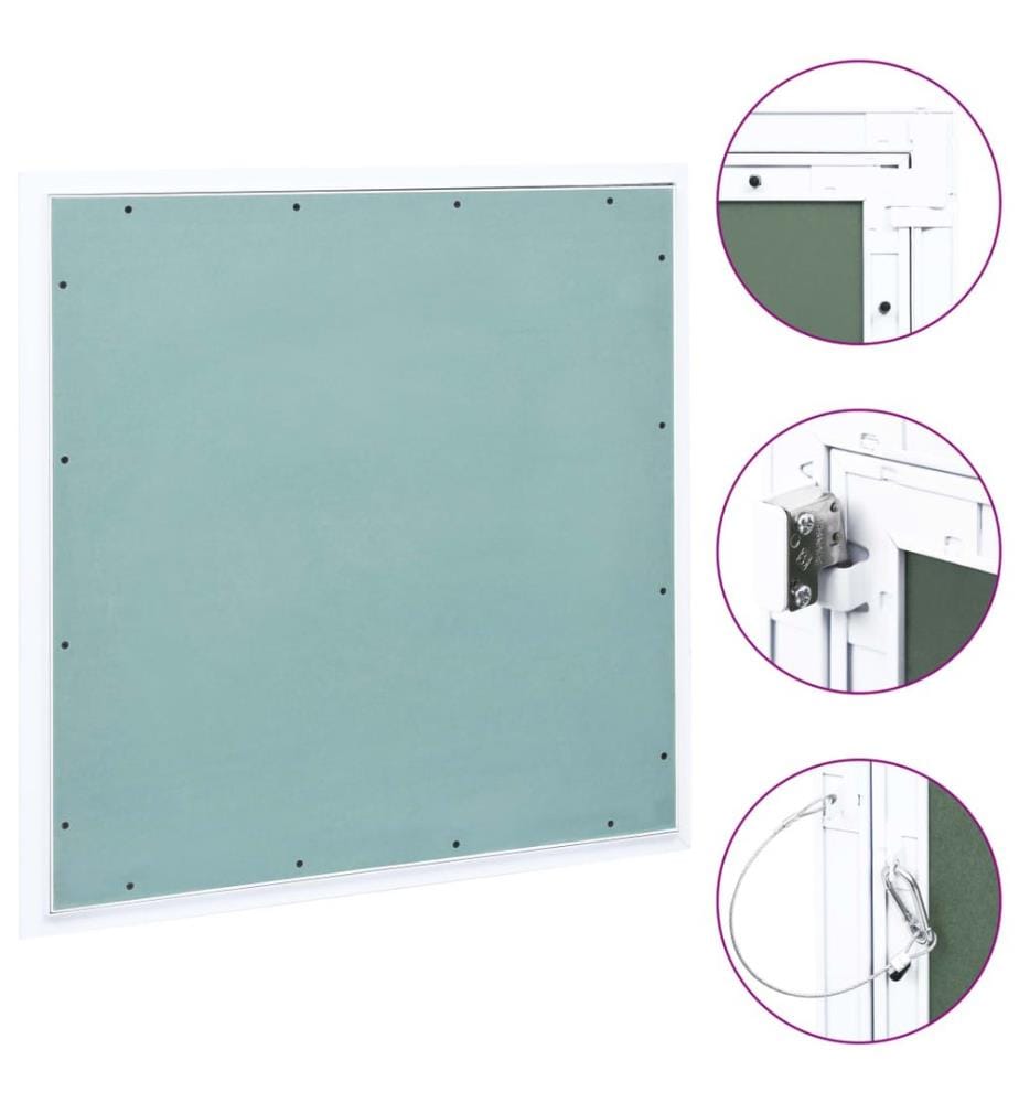 Revisionsklappe mit Aluminium-Rahmen und GK-Einlage 600x600 mm