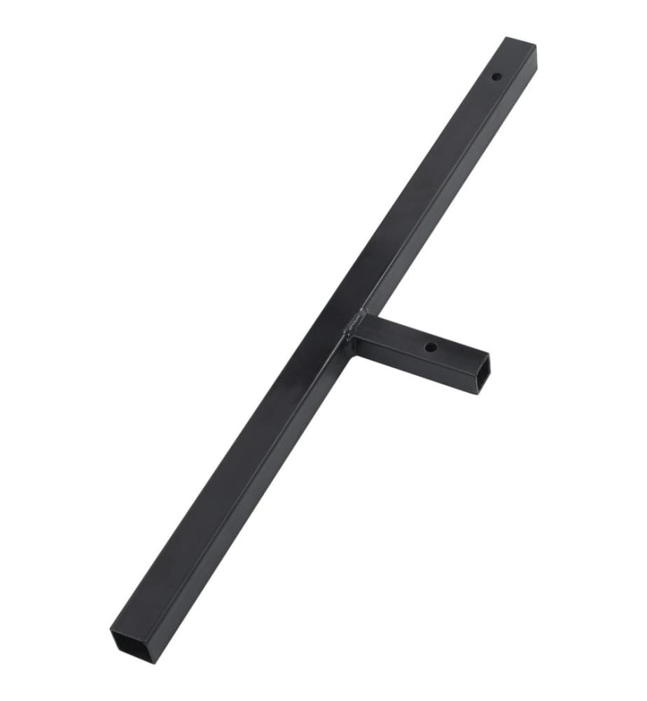 Erdbohrer mit Griff 250 mm Stahl Schwarz