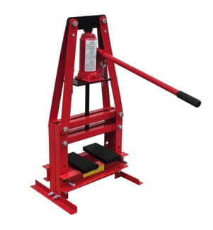 Workshop hydraulic press on stand - 6 tonnes