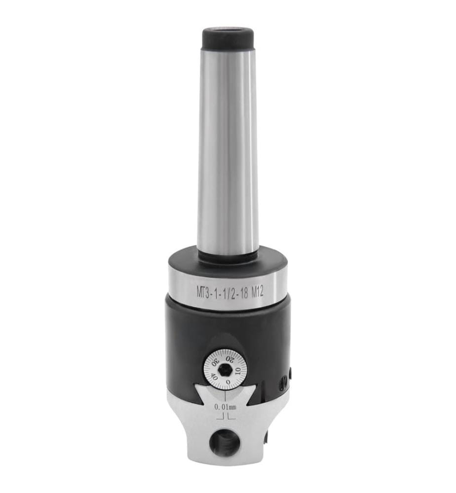 Boring head 50 mm and drilling rod MT3 for lathe milling