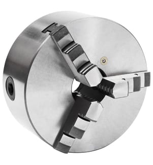 Self-centering lathe chuck with 3 jaws 160 mm Steel
