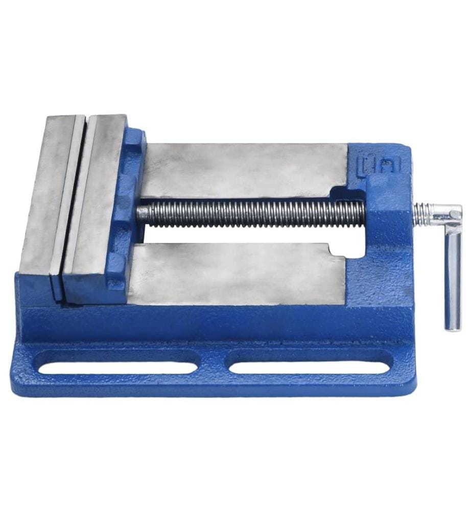 Drill Press Vice Blue 121 mm Cast Iron