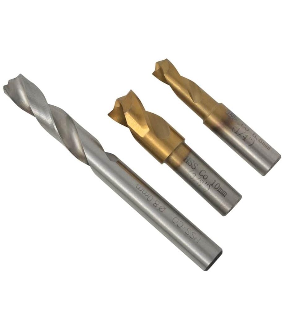 Ensemble de mèches Acier rapide Soudage par points 4 pcs