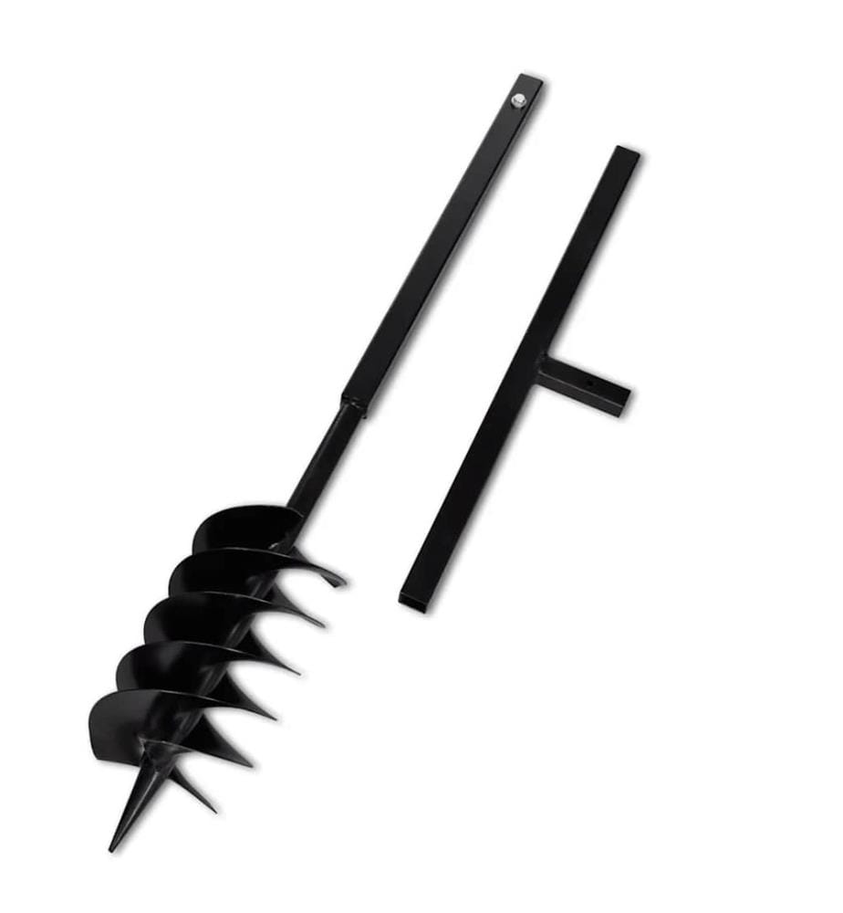 Bêche et tarière manuelle 150 mm avec Rallonge 13 m acier