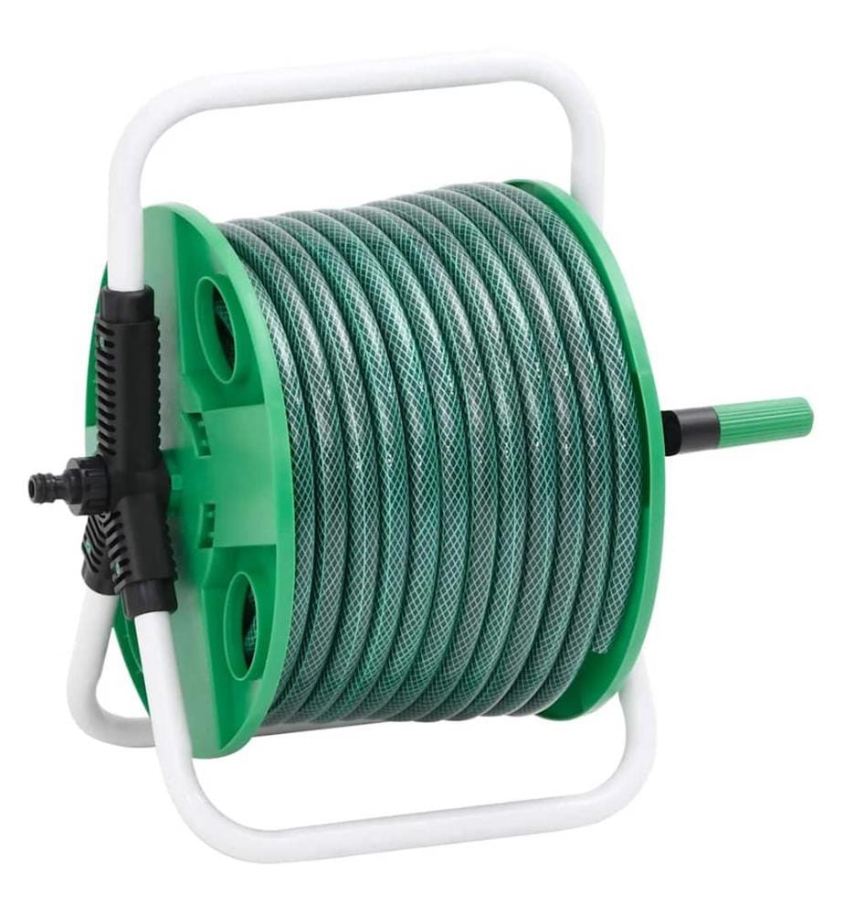 Schlauchtrommel Freistehend mit Schlauchanschluss-Set 0,5" 50 m