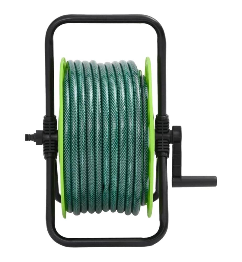 Schlauchtrommel Freistehend Grün mit 20 m Schlauch PVC
