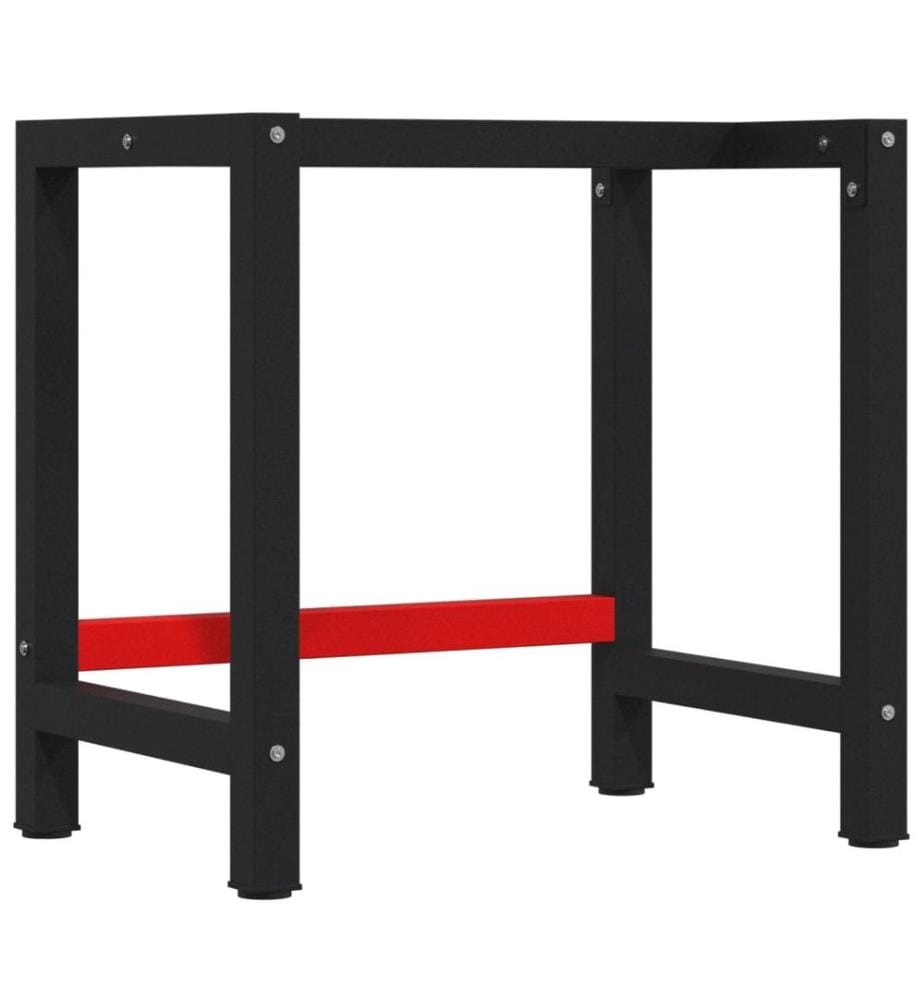 Werkbank 100x60x83 cm Massivholz Eiche Rechteckig