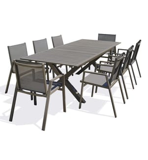 Florida 8-Sitzer Essensset - Quarz
