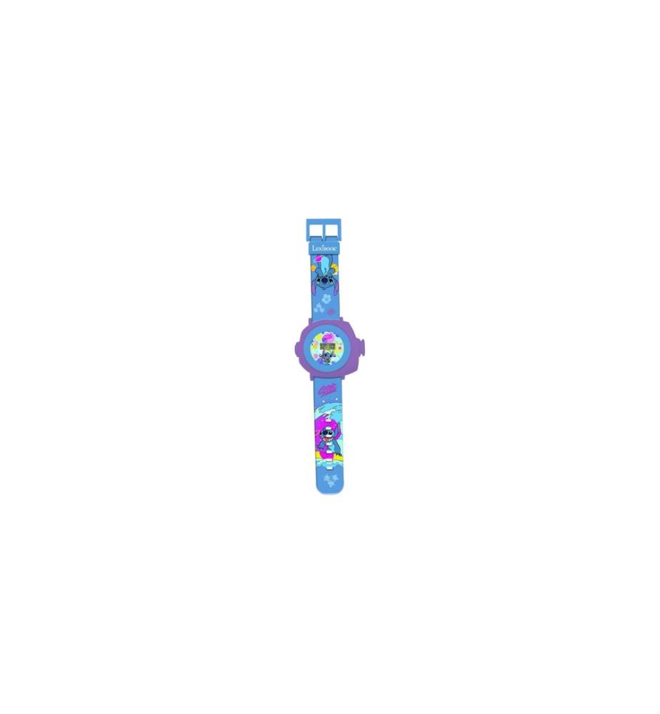 Lexibook - Horloge numérique Stitch avec projection Bleu