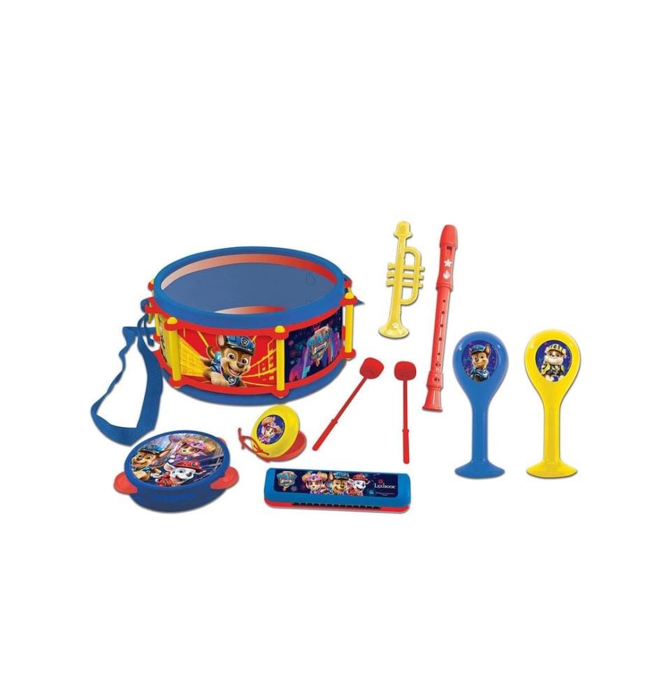 Lexibook - Instrument de musique La pat patrouille Set de musique de 7 pièces