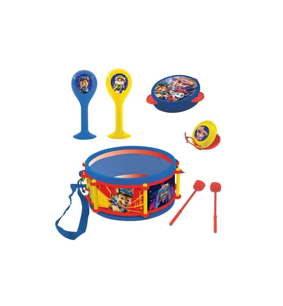 Lexibook - Instrument de musique La pat patrouille Set de musique de 7 pièces