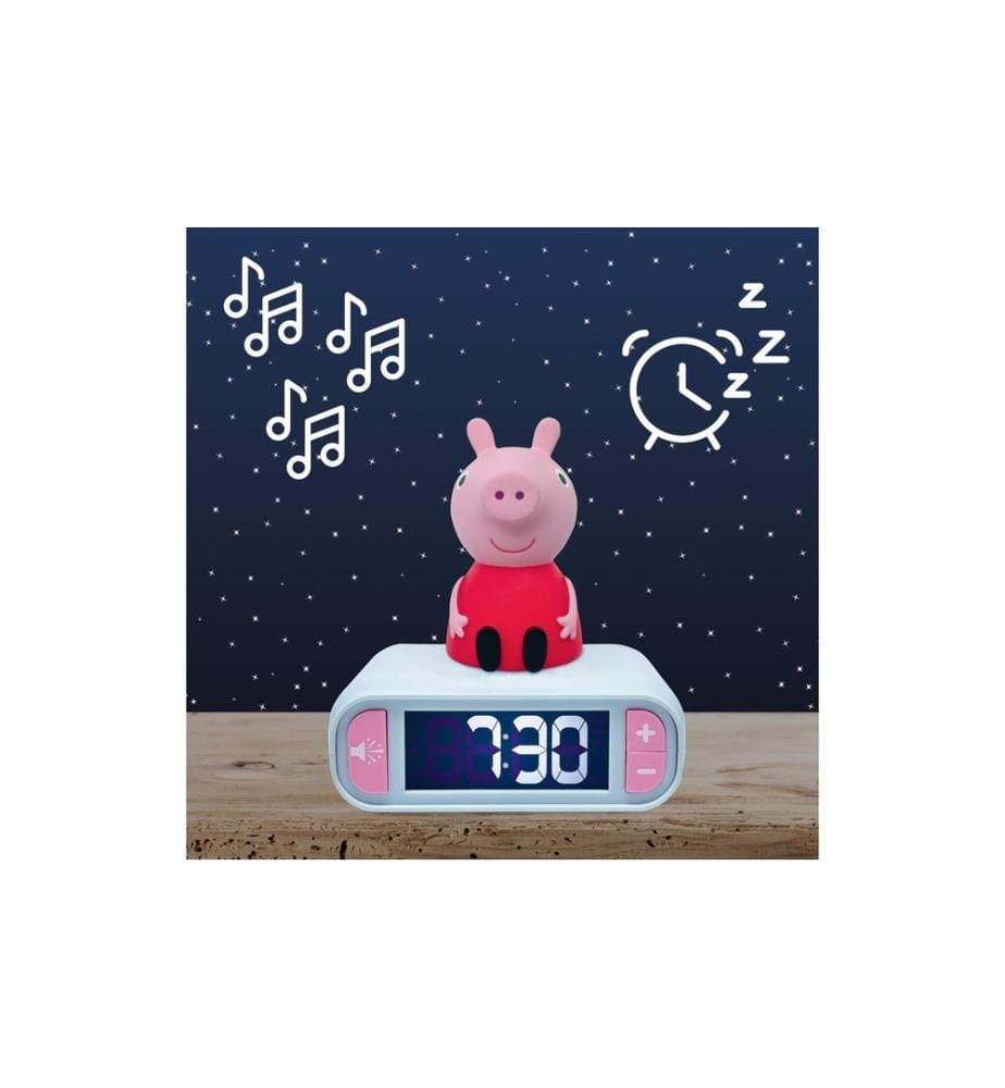 Lexibook - Nachtlicht-Wecker Peppa Pig Kinder-Wecker