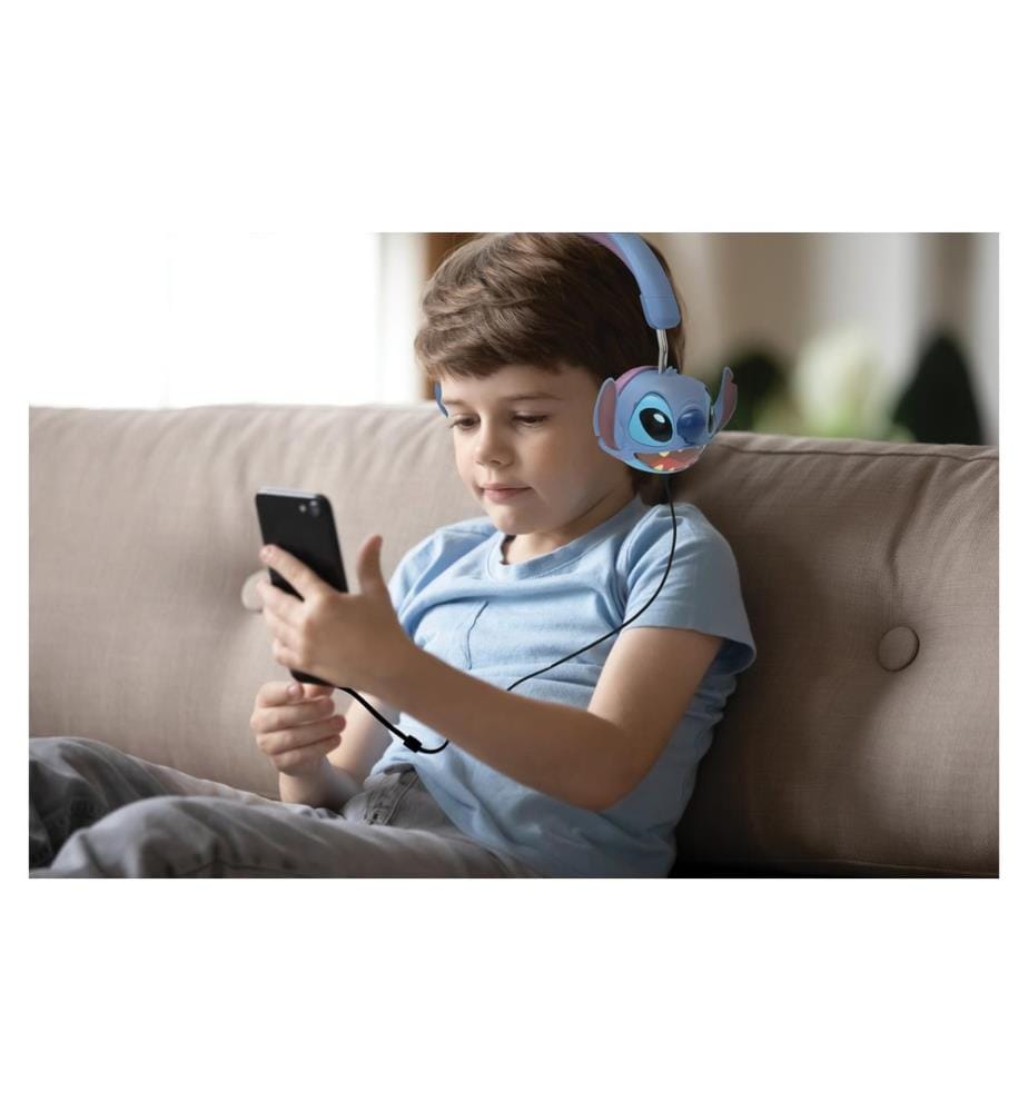 Lexibook - Casque pour enfants Stitch stéréo Bleu