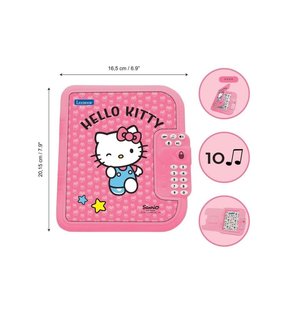 Lexibook - Journal secret Hello Kitty
