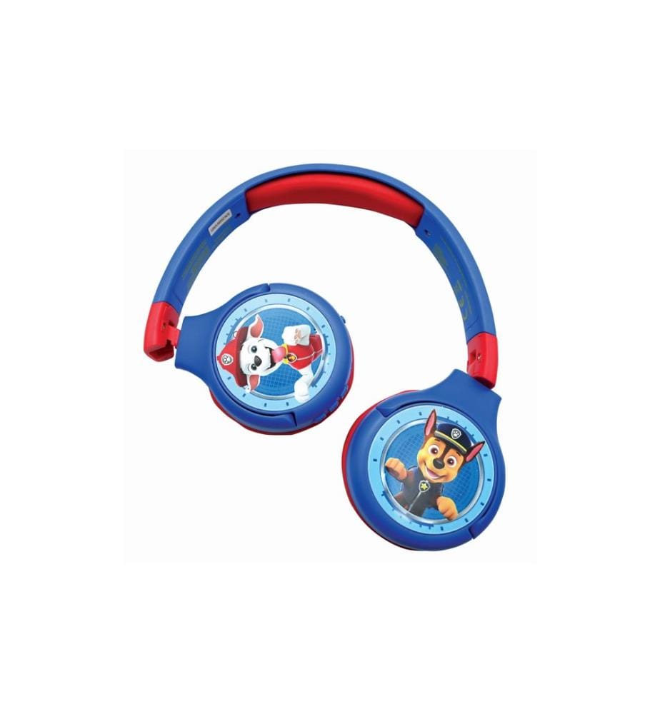 Lexibook - Casque pour enfants La pat patrouille Bluetooth 2 en 1