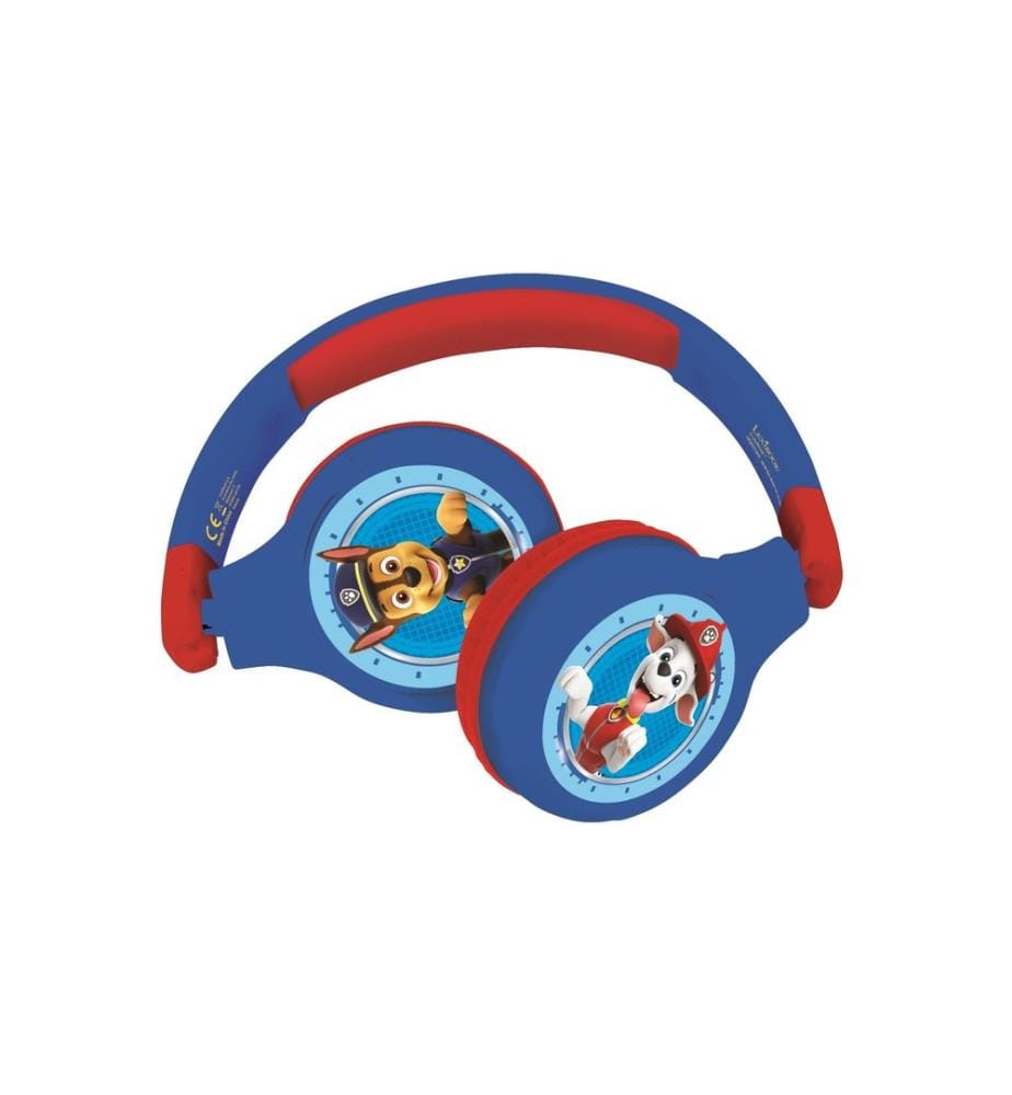 Lexibook - Casque pour enfants La pat patrouille Bluetooth 2 en 1