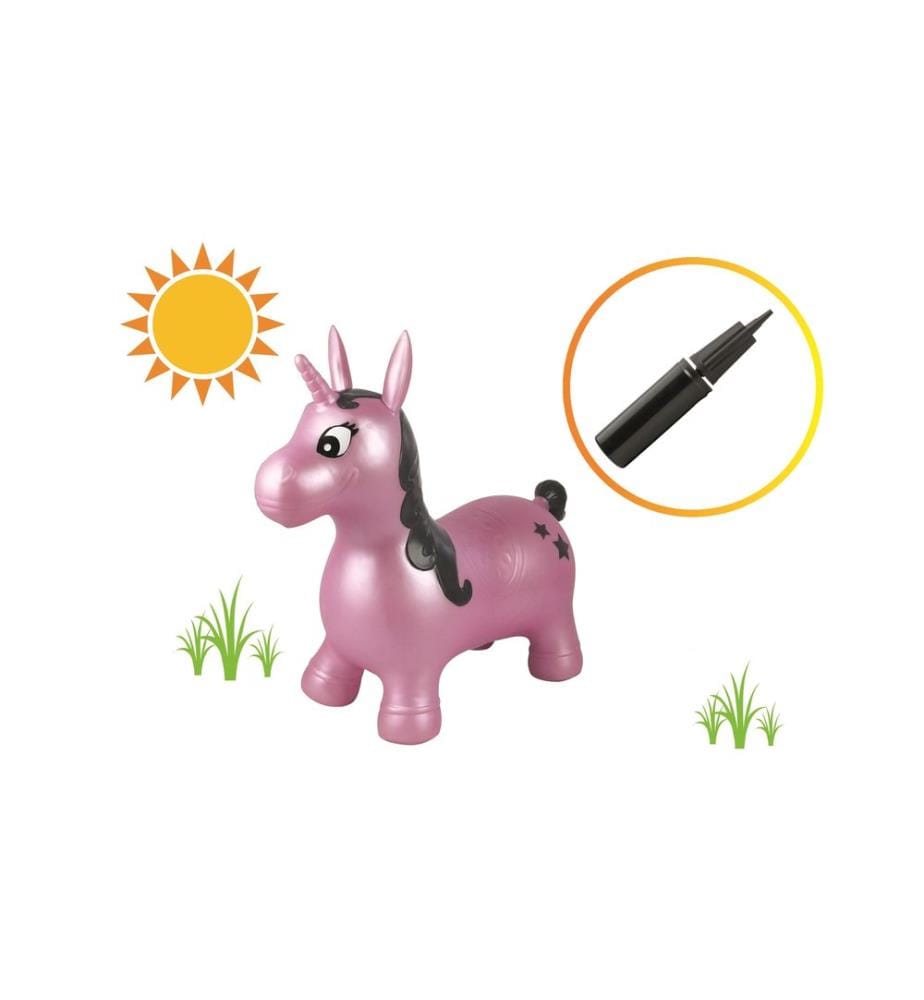 Lexibook - Animal sauteur licorne 50 cm