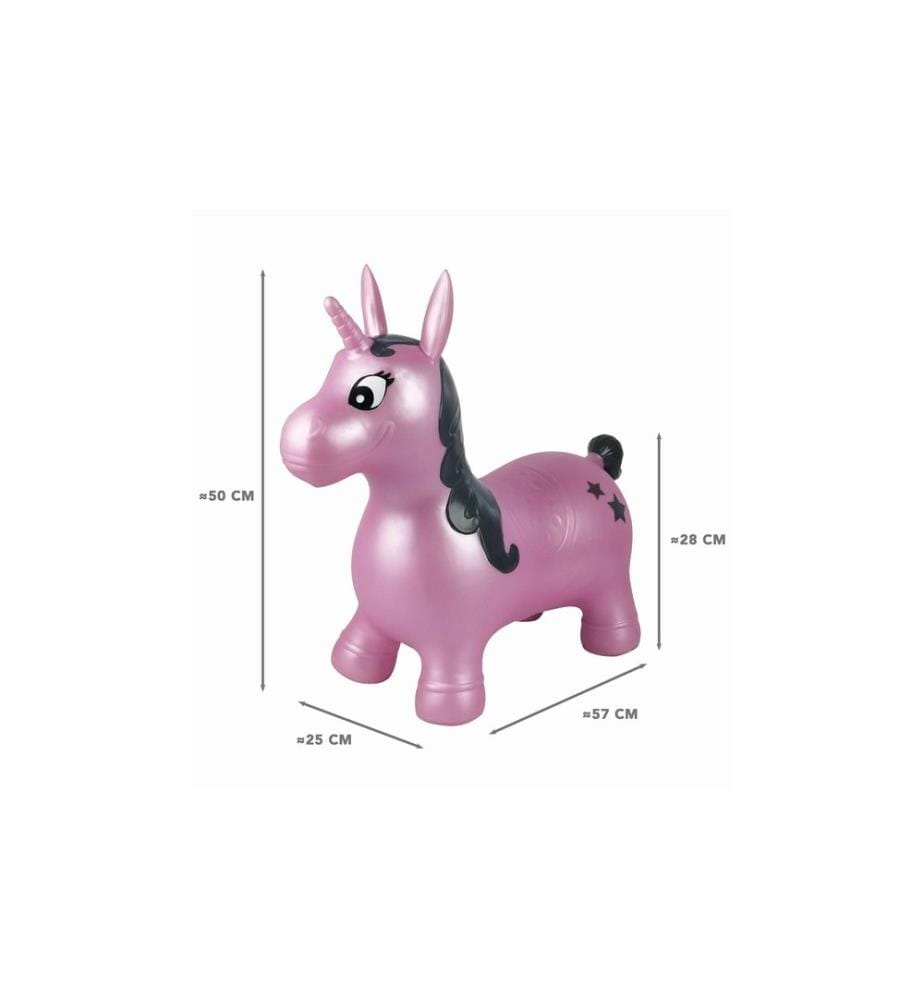 Lexibook - Animal sauteur licorne 50 cm
