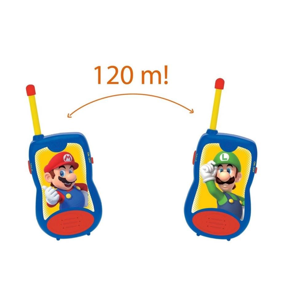 Lexibook - Walkie Talkies Super Mario 120 m